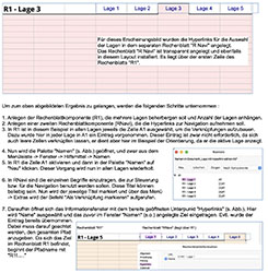 Lage eines Rechenblatts mit Hyperlinks wählen