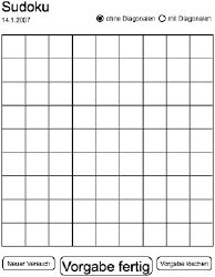 Sudoku Spielschema