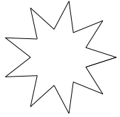 AppleScript Sterne Zeichnen